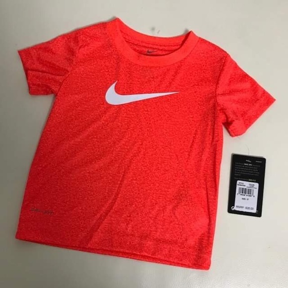 Nike cute orange dry-fit tee 6219 - Picture 2 of 6